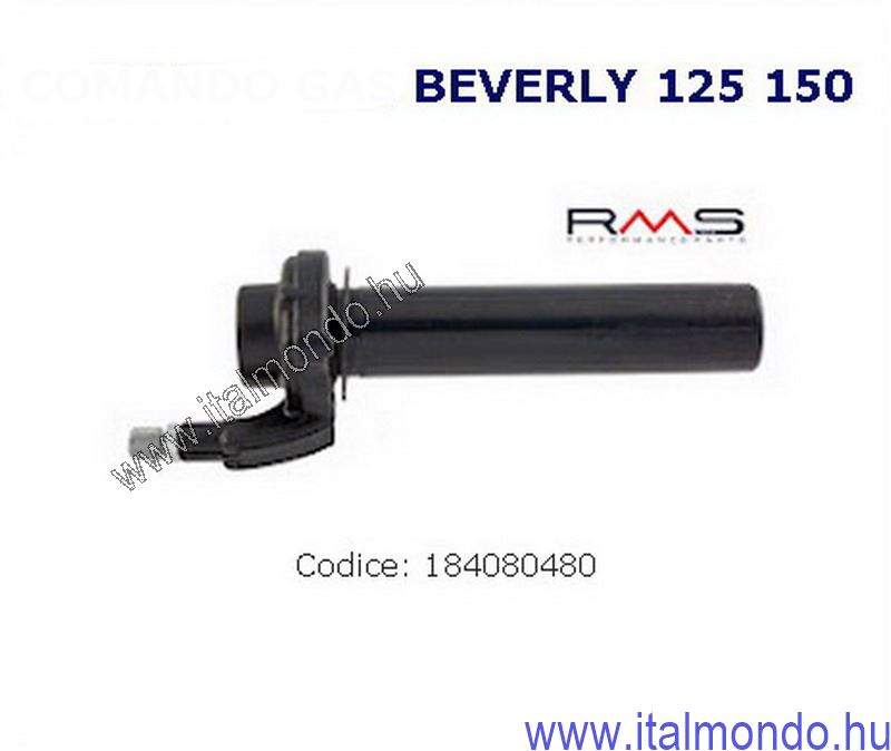gázmarkolat BEVERLY 125-150-GTS-X9 RMS