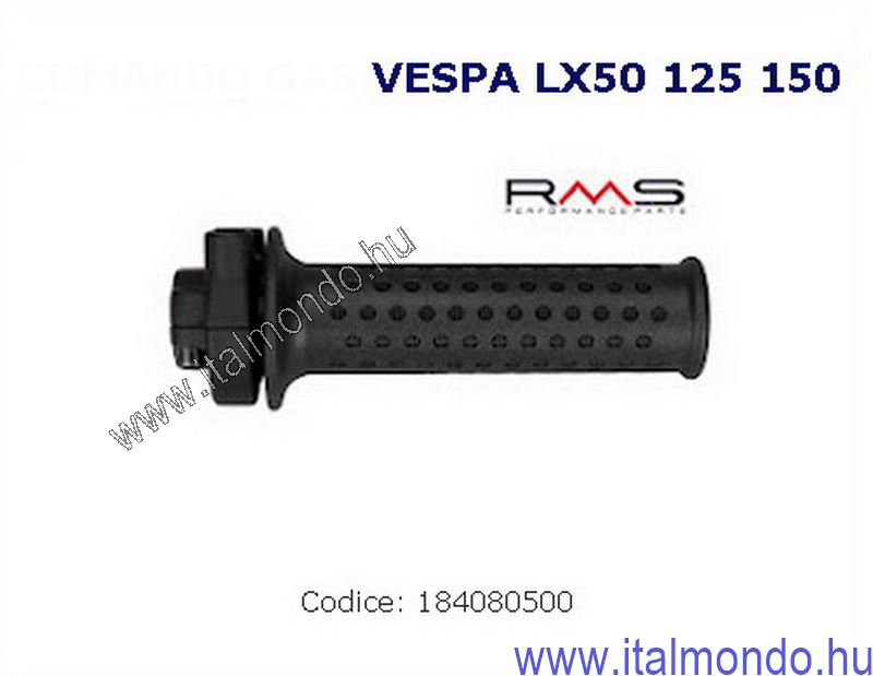 gázmarkolat VESPA LX 50-125-150 RMS