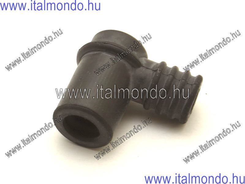 gyertyapipa gumi fekete 4X10 M4 menetre