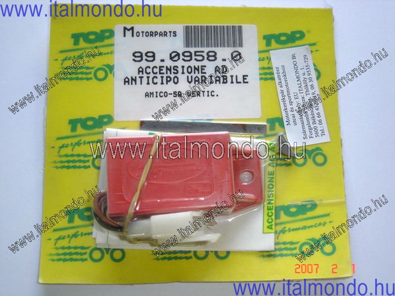 gyújtáselektronika AMICO-SR 50 álló-DIO ZX variós TOP PERFORMANCES