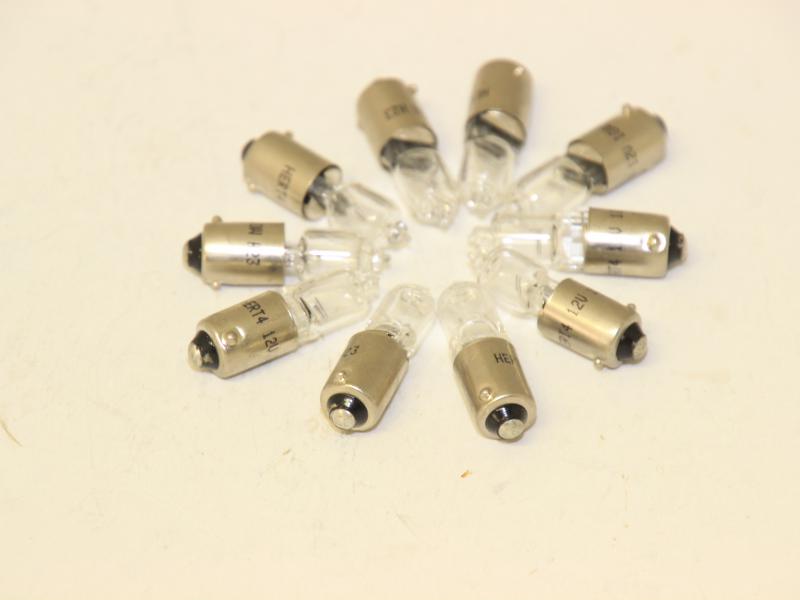 izzó 12V 10W BA9S halogén