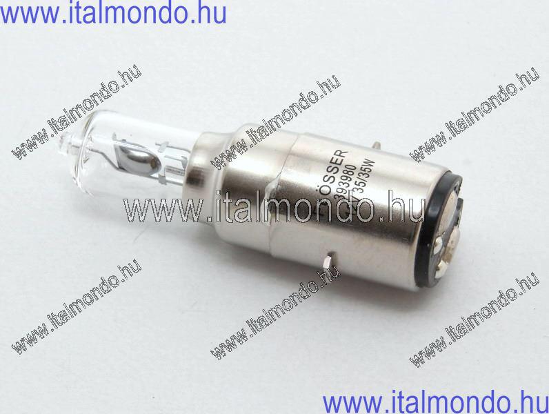 izzó 12v 35/35w BA20D halogén FLÖSSER