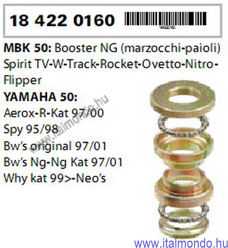 kormánycsapágy AEROX-BOOSTER-OVETTO RMS