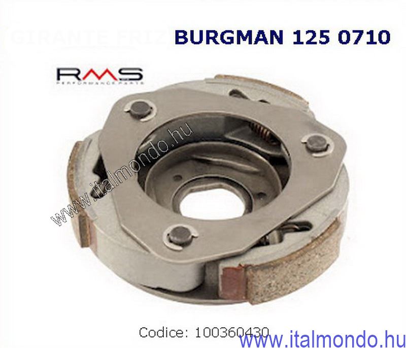 kuplung BURGMAN 125 2007-2013 RMS