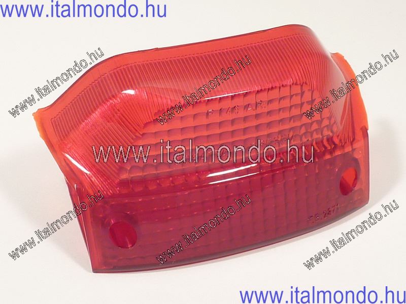 lámpabúra hátsó BOOSTER-PISTA piros YAMAHA-MBK