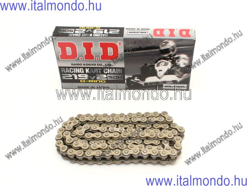 lánc 219V2-104 gokart 125 ROTAX MAX O-gyűrűs D.I.D.