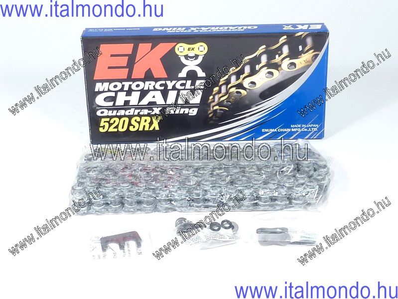 lánc 520SRX-120 EK prémium QX gyűrűs EK
