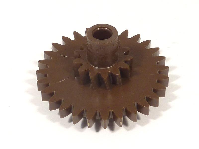 műanyag fogaskerék dupla ROTAX 122 Z=13/28 barna APRILIA
