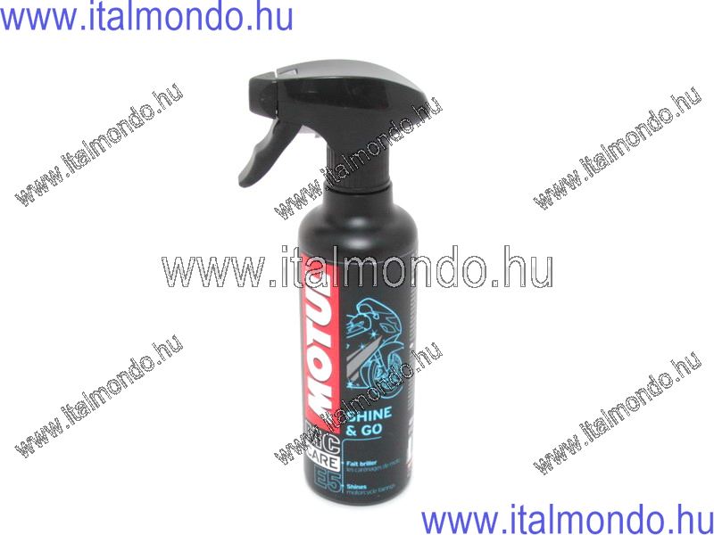 Shine&Go ápolószer pumpás 400 ml. MOTUL
