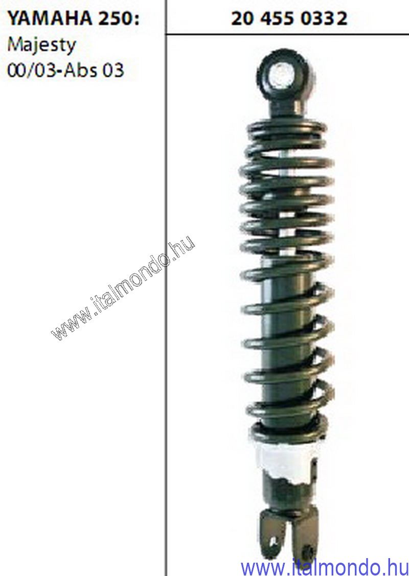 teleszkóp hátsó MAJESTY 250 2000-2003 normál RMS