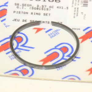 dugattyúgyűrű 57x1,5 belsőstiftes acél DR