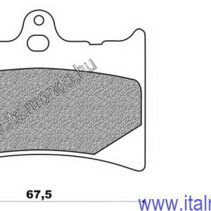 fékbetét AF1 125-RS125-MX1-CRONO-SP01 kifutó t. DR