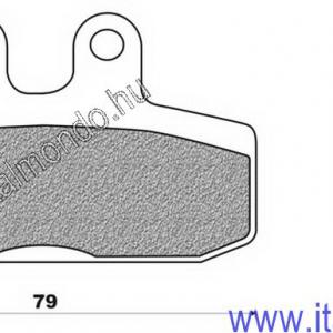 fékbetét APRILIA-GILERA-CAGIVA-HONDA-MALAGUTI első BRENTA
