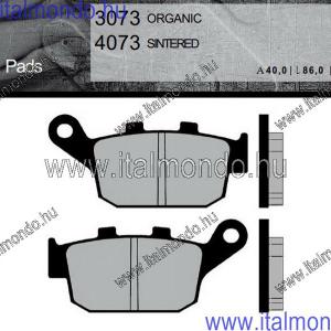 fékbetét CB400-NTV600-NX-NTV 650 hátsó BRENTA