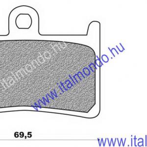 fékbetét GSXR400-FZR400-TDM900-YZF 1000 organikus BRENTA