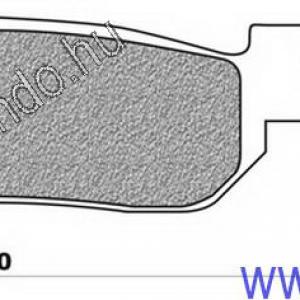 fékbetét MAJESTY-SKYLINER 250 szinter BRENTA