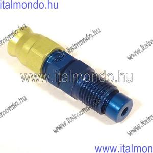 fékcsővég 10x1 egyenes lapos külső m. kék alu ALLEGRI CESARE