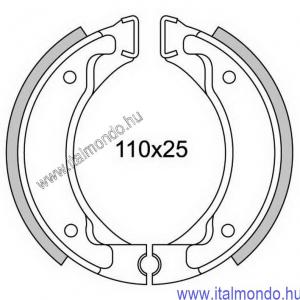 fékpofa BOOSTER-BREEZE-FORTE-FLIPPER hátsó FERODO