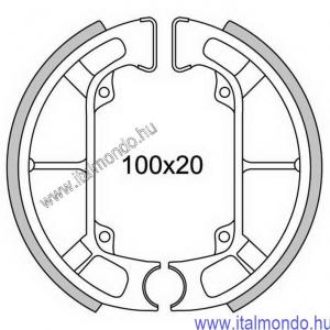 fékpofa SFERA-ZIP hátsó