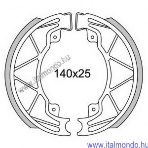 fékpofa SR125-RUNNER-SKIPPER-LIBERTY 125 BRENTA