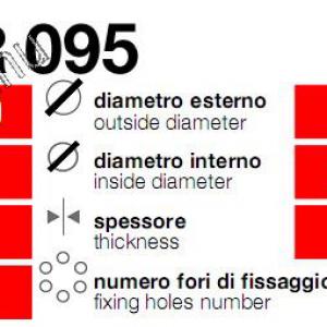 féktárcsa BETA EIKON 125-150 első GRIMECA