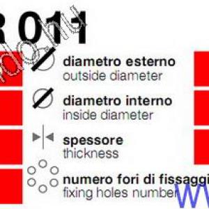 féktárcsa F10-YESTERDAY-ZENITH-SV GRIMECA