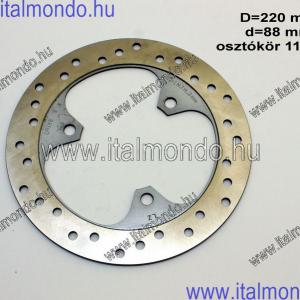 féktárcsa HONDA SH 50-100 első RMS