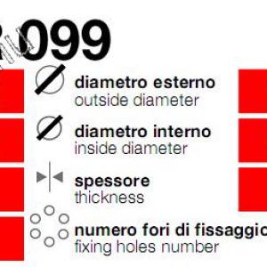 féktárcsa HONDA SKY első-PEUGEOT LOOXOR 50-100 hát GRIMECA