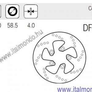 féktárcsa KYMCO DINK-BET&WIN MOVIE első ADIGE