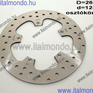 féktárcsa NEXUS-X7-X8-X9-BEVERLY első eredeti PIAGGIO-GILERA