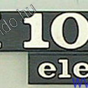felirat 'PK 100 S elestart' VESPA oldalsó CIF