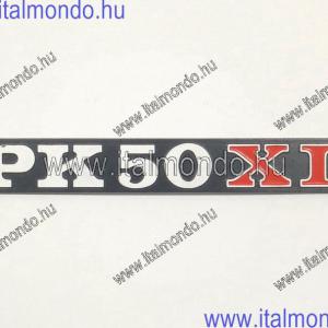 felirat 'PK 50 XL' oldalsó CIF