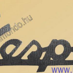 felirat 'VESPA' 125 1963-1965 fekete öntapadós CIF