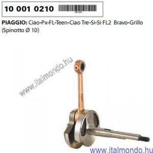 főtengely CIAO-BRAVO 10-es csapszeghez RMS