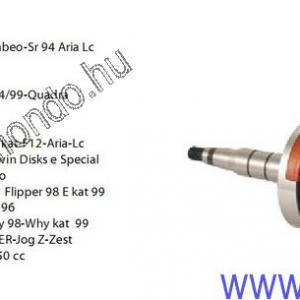 főtengely CY-CA-MY-MA RACING műanyaggal kitöltött RMS