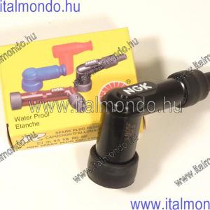 gyertyapipa robogóhoz 5Kohmos fekete M4 menet feke NGK