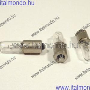 izzó 12V 10W BAY9S eltolt csapos fehér