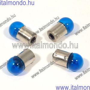 izzó 12V 10W kék BA15S TNT