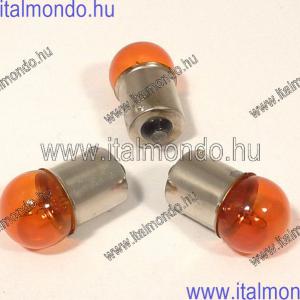 izzó 12V 10W narancs BA15S