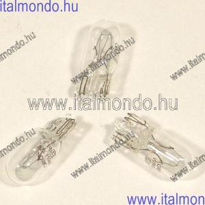 izzó 12V 2W T10 üvegfoglalatos