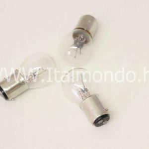 izzó 6v 15/3W BAY15d normál