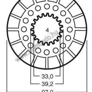 kuplunglamella BETA 50 5-6 sebességes ADIGE