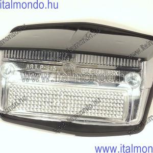 lámpa hátsó VESPA 50S fehér búrával fekete tetővel BOSATTA