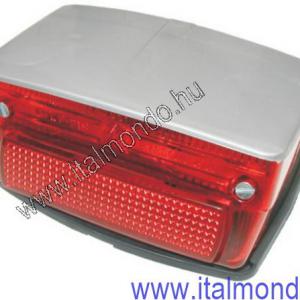 lámpa hátsó VESPA 50S piros búrával szürke tetővel CIF