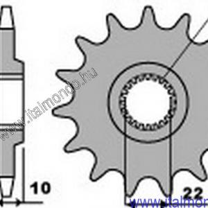 lánckerék első AF1-TUAREG 125-ETX 350 P.B.R.