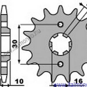 lánckerék első CAGIVA FRECCIA-MITO-N90 Z=13 CIF