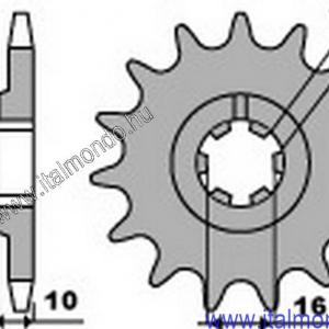 lánckerék első HUSQUARNA CR-WR-WRE-SM 125 P.B.R.