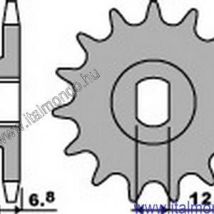 lánckerék első MALAGUTI GRIZZLY 50 P.B.R