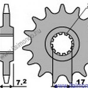 lánckerék első RS-RX 50 95-98 P.B.R.