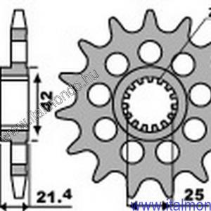 lánckerék első SHIVER-DORSODURO P.B.R.